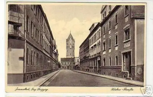 10580 Ak Zwenkau Bez. Leipzig Weber Strasse um 1930