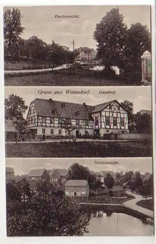 36853 Mehrbild Ak Gruß aus Weinsdorf Gasthof usw. 1930