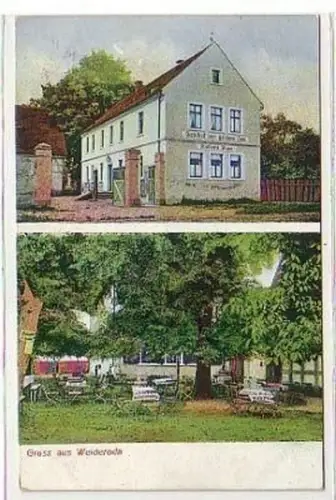 36897 Mehrbild Ak Gruß aus Weideroda Gasthof um 1910