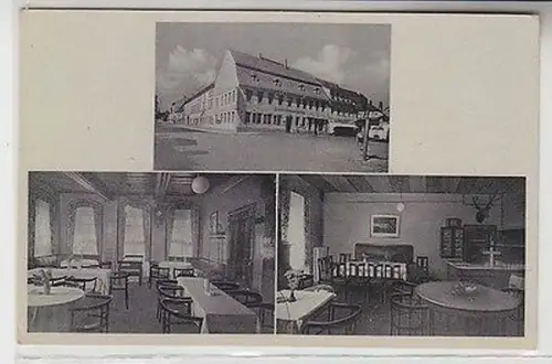 65441 Mehrbild Ak Frohburg Sachsen Hotel "Roter Hirsch" um 1930