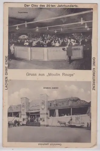 44421 Mehrbild Ak Gruß aus 'Moulin Rouge' Leipzig um 1920