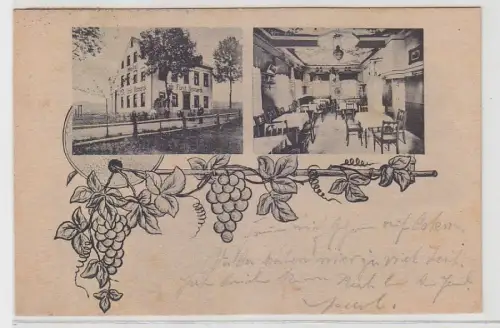 70560 Ak Crottendorf Hotel Fürst Bismarck 1927