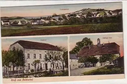 40958 Mehrbild Ak Gruß aus Belmsdorf Gasthof 1917