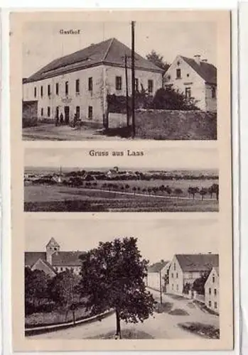 40901 Mehrbild Ak Gruss aus Laas Gasthof usw. um 1920