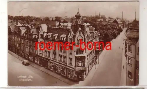 69974 Ak Limbach in Sachsen Teilansicht 1933
