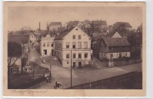 92554 Ak Gasthof Cainsdorf Besitzer Max Seidel 1926