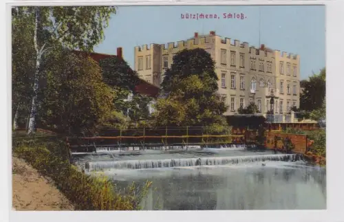86850 Ak Lützschena bei Leipzig Schloß 1915