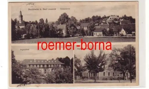 10387 Mehrbild Ak Buchheim b. Bad Lausick Gastwirtschaft usw. 1933