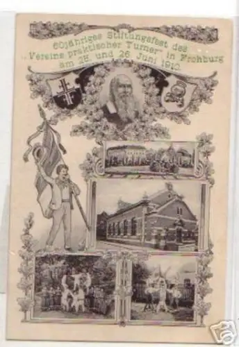 18813 Mehrbild Ak Frohburg Turnverein 1910
