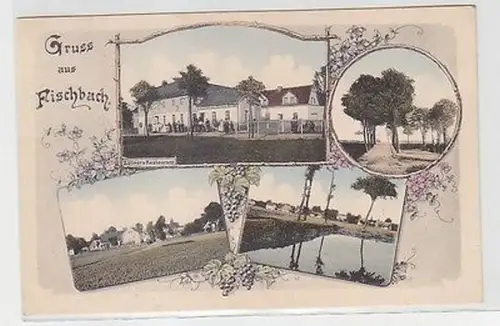 64253 Mehrbild Ak Gruß aus Fischbach Zöllners Restaurant um 1920