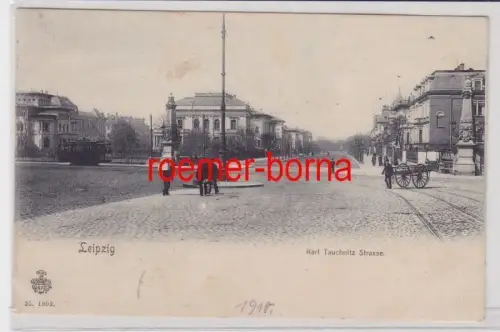 87540 Ak Leipzig Karl Tauchnitz Strasse 1910