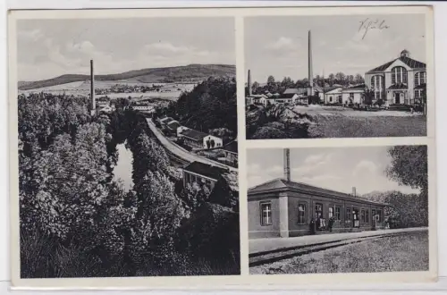 81883 Mehrbild Ak Singwitz bei Bautzen Industriegelände 1937
