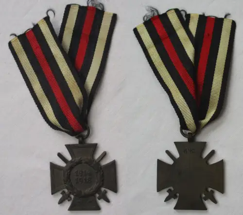 Ehrenkreuz für Frontkämpfer 1914-1918 Hersteller G19 (113442)