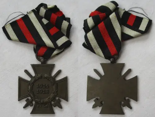 Ehrenkreuz für Frontkämpfer 1914-1918 Hersteller GG Gebrüder Gloerfeld (100777)