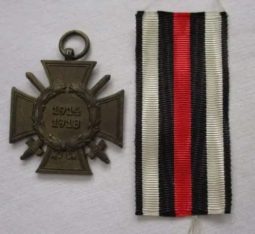 Ehrenkreuz für Frontkämpfer 1914-1918 Hersteller GG Gebrüder Gloerfeld (167037)