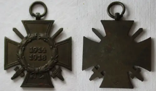Ehrenkreuz für Frontkämpfer 1914-1918 Hersteller GG Gebrüder Gloerfeld (172249)