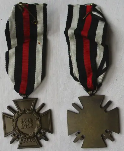 Ehrenkreuz für Frontkämpfer 1914-1918 H.A. Erbe AG Schmalkalden (119949)