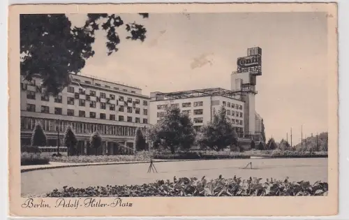 03350 Ak Berlin Reichskanzlerplatz mit Conti Reklame 1938