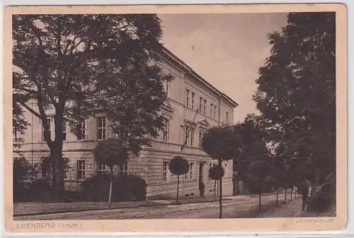 70199 Ak Eisenberg in Thrüingen Gymnasium 1913