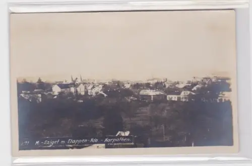 75366 Foto M.-Sziget Etappen Kommando in den Karpathen um 1916