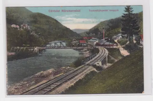 24015 Ak Üdvözlet Maramarosbol Rumänien um 1916