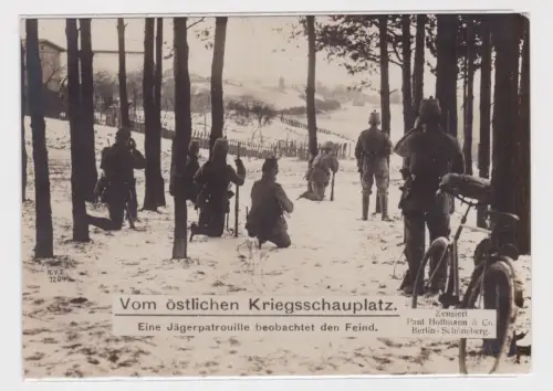 96499 Maximum-Ak Militär 1. WK Jägerpatrouille um 1915