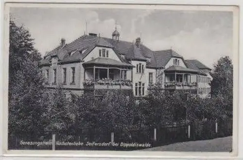 49106 Ak Seifersdorf b. Dippoldiswalde Genesungsheim 1938
