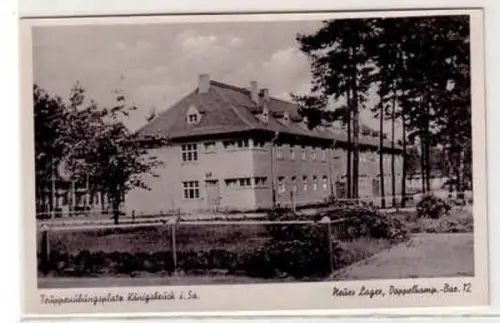 21197 Ak Truppenübungsplatz Königsbrück in Sa. um 1940