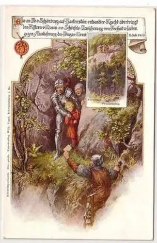 55690 Prinzenraub Ak Forsthaus an der Prinzenhöhle um 1915