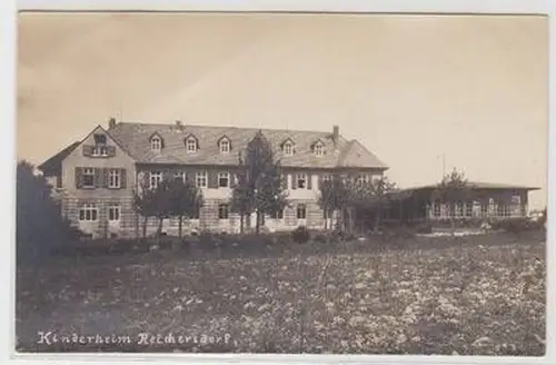 42648 Foto Ak Kinderheim Reichersdorf um 1920