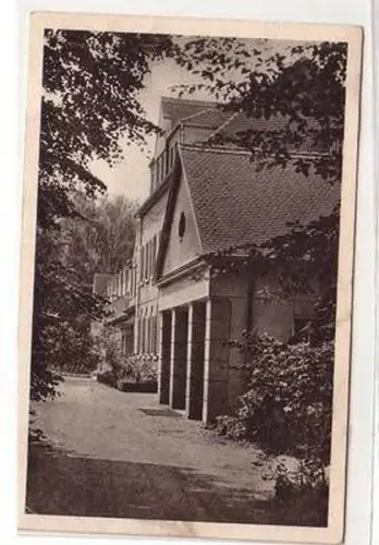 51044 Ak Bad Lausick (Herrmannsbad) unteres Kurhaus 1936