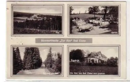 49213 Mehrbild-Ak Sommerfrische Zur Alm Bad Elster 1933