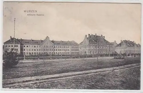 42571 Ak Wurzen Artillerie Kaserne 1912
