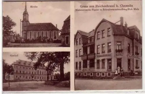 44508 Mehrbild Ak Gruß aus Reichenbrand bei Chemnitz