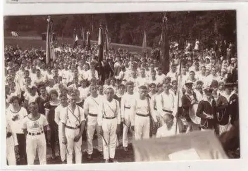48656 Foto Ak Döbeln Aufmarsch der Turnvereine um 1930