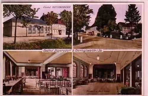 36249 Ak Gasthof Hoyersdorf bei Geringswalde 1938