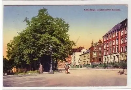 56938 Ak Annaberg Geyersdorfer Strasse 1923