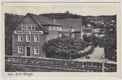 56533 Ak Bahn-Hotel Pötzscha 1939