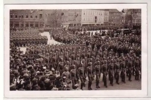 46087 Foto Ak Bautzen Militär Parade 20.04.1939