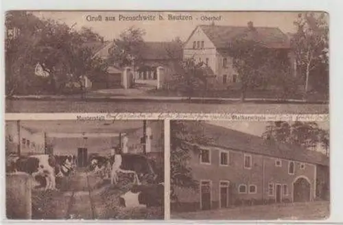 46099 Mehrbild Ak Gruß aus Preuschwitz bei Bautzen 1931