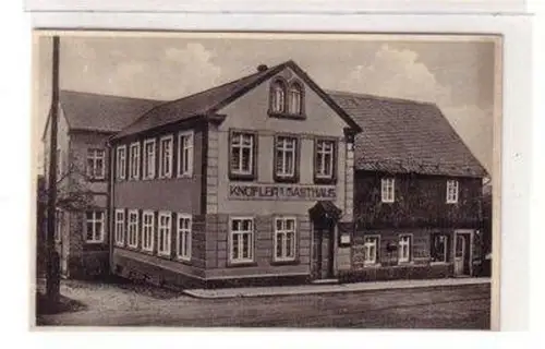 49157 Ak Bräunsdorf b. Oberfrohna Knöflers Gasthaus 1937