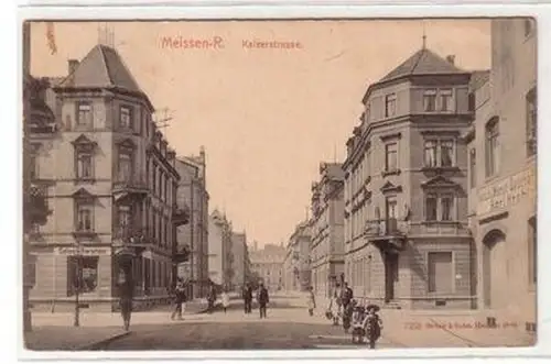 55488 Ak Meissen-R. Kaiserstrasse 1909