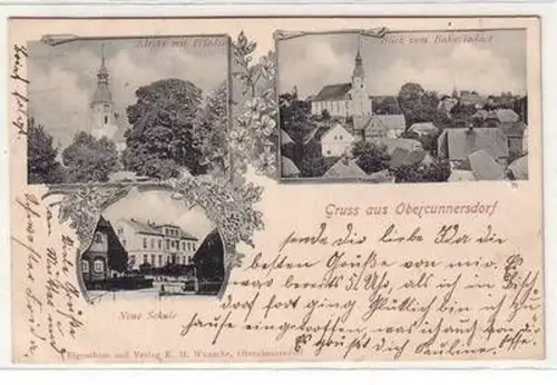 52450 Mehrbild Ak Gruß aus Obercunnersdorf 1900