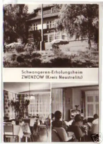 12776 Mehrbild Ak Zwenzow Kreis Neustrelitz 1982