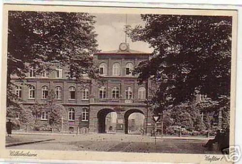 05415 Ak Wilhelmshaven Werfttor 1 von 1942