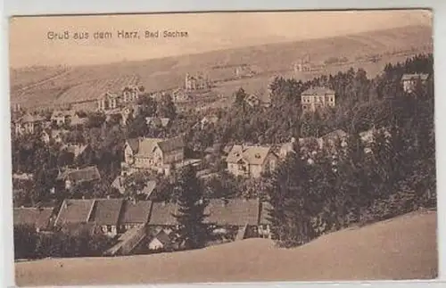 43876 Ak Gruß aus dem Harz Bad Sachsa 1918