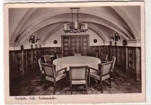 51878 Feldpost Ak Ratskeller Celle Ratsherrnkeller 1941