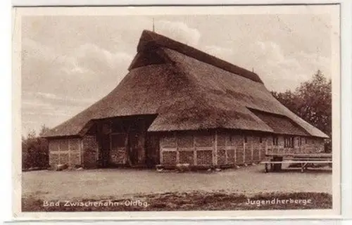 60154 Ak Bad Zwischenahn in Oldenburg Jugendherberge um 1935