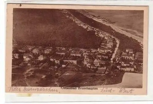 33998 Ak Ostseebad Brunshaupten Fliegeraufnahme 1926