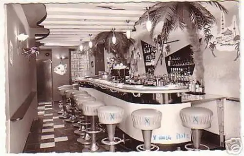 09724 Ak Bernkastel "Sansi Bar" Römerstraße 38 von 1961
